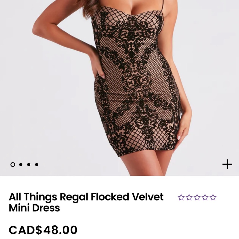 Short lace looking dress